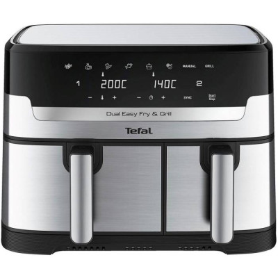 Мультипіч (аерофритюрниця) Tefal Dual Easy Fry & Grill Air Fryer EY905D10
