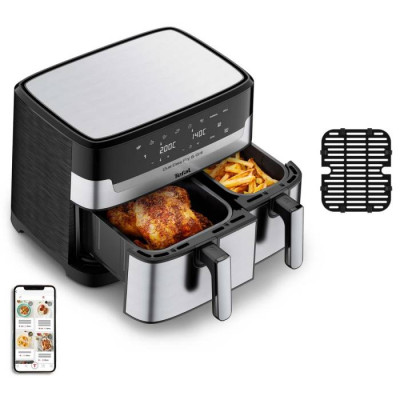 Мультипіч (аерофритюрниця) Tefal Dual Easy Fry & Grill Air Fryer EY905D10