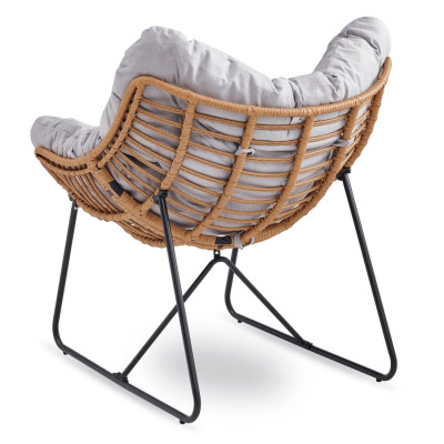 Садовий стілець Mebel Elit FIN Сірий Садовий стілець Mebel Elit FIN Сірий