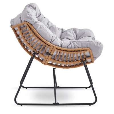 Садовий стілець Mebel Elit FIN Сірий Садовий стілець Mebel Elit FIN Сірий