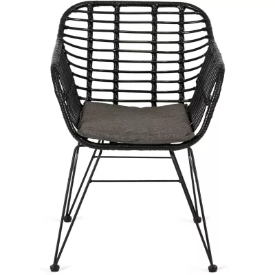 Стілець MEBEL ELITE MUSA Чорний Стілець MEBEL ELITE MUSA Чорний