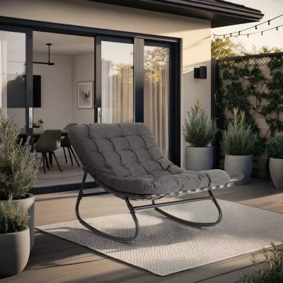 Садове крісло-гойдалка MEBEL ELITE AURORA Садове крісло-гойдалка MEBEL ELITE AURORA