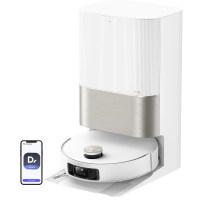 Робот-пилосос з вологим прибиранням Dreame X50 Ultra Complete White
