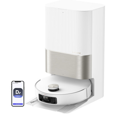 Робот-пилосос з вологим прибиранням Dreame X50 Ultra Complete White